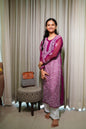Purple Georgette Kurti