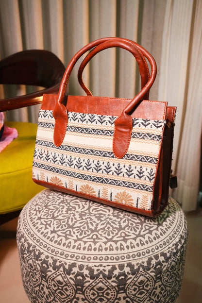 Jacquard Handbag