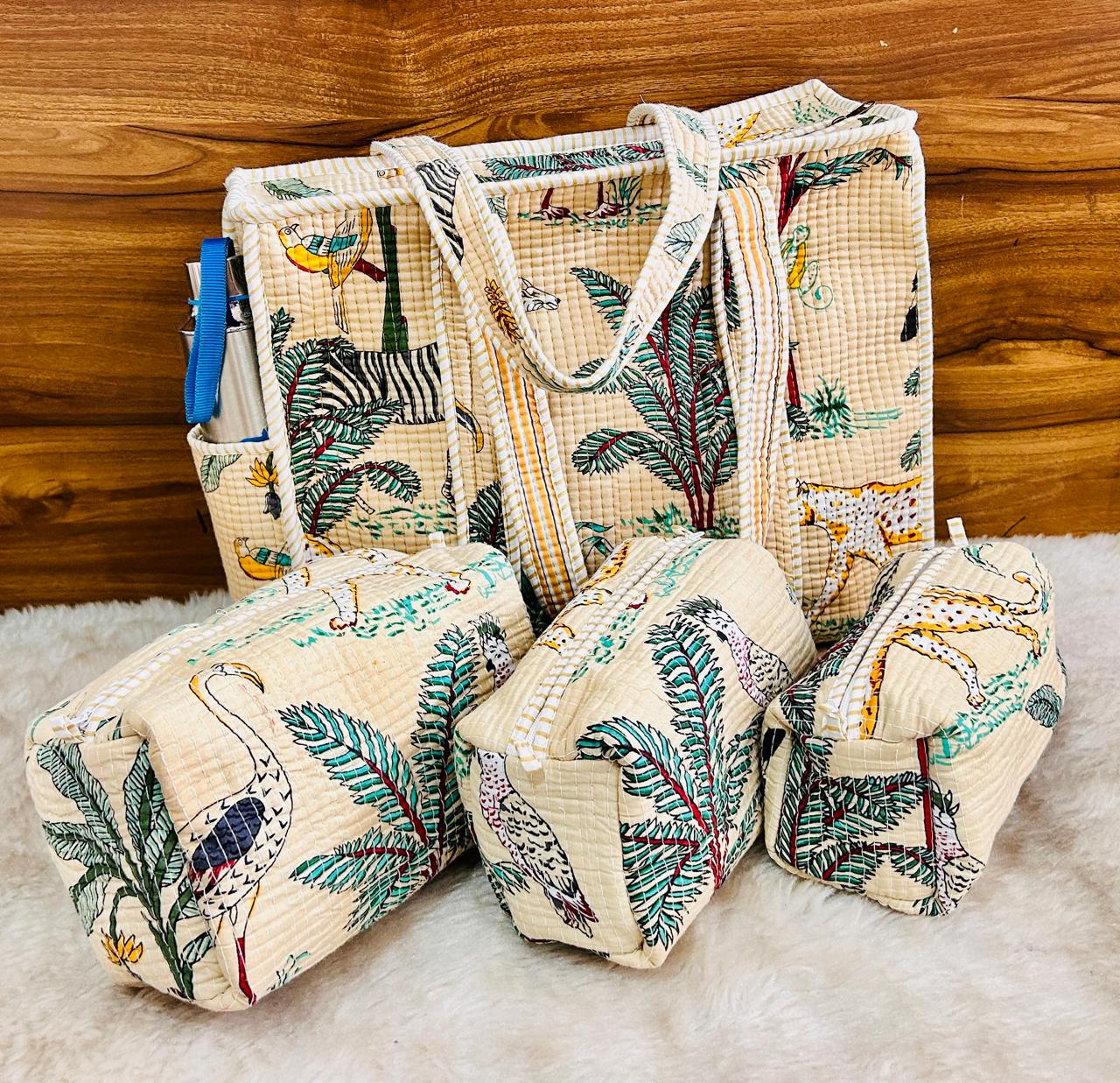 The Quilted Bag combo