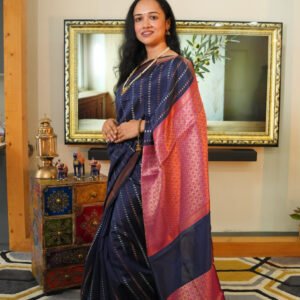 Banarsi Silk Sarees Blue