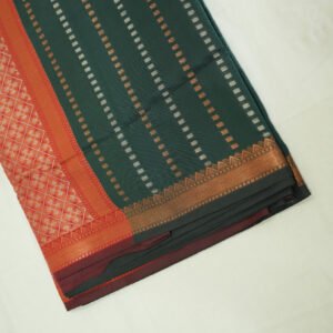 Green Banarasi Pure Silk Mix Saree